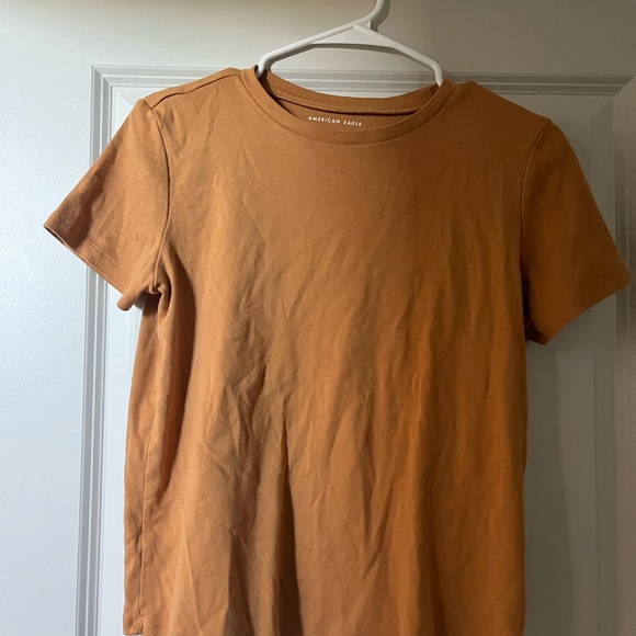 American Eagle Outfitters Tops - American Eagle Outfitters Short-Sleeve Crewneck T-Shirt — Burnt Orange